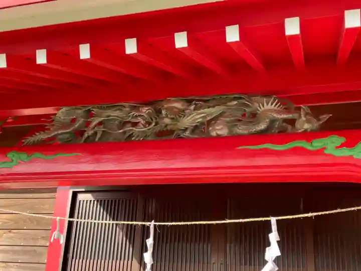 稲荷神社の芸術