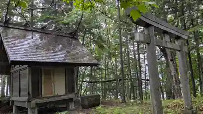 糠平電源神社の鳥居