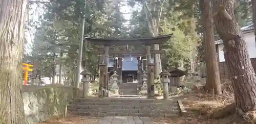 山家神社の鳥居