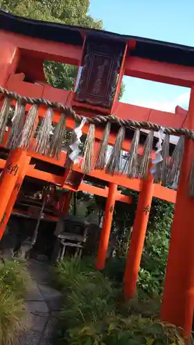 出町妙音堂の鳥居