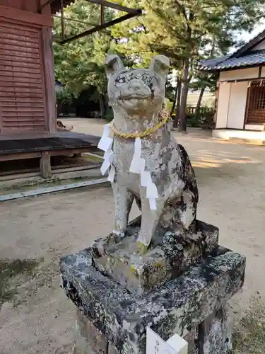 石清水神社の狛犬