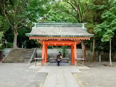 香椎宮の手水舎