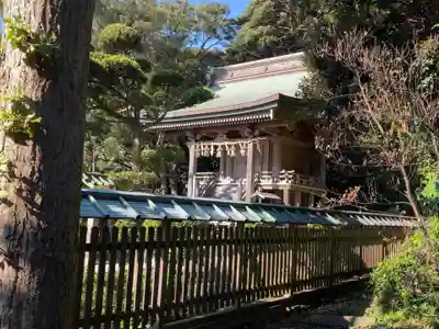 片瀬諏訪神社の本殿・本堂