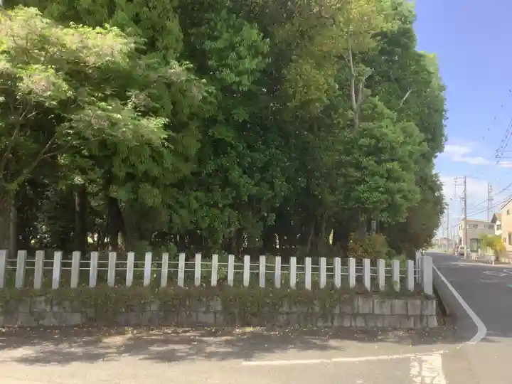 月之宮社の自然