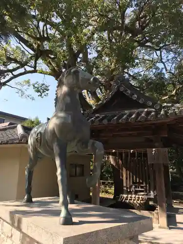 藤森神社の狛犬