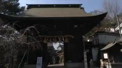 小倉祇園八坂神社の山門・神門