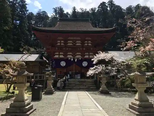 丹生都比売神社の山門