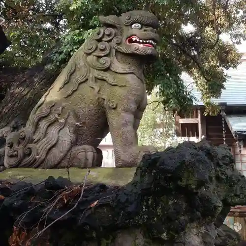 大杉天祖神社の狛犬