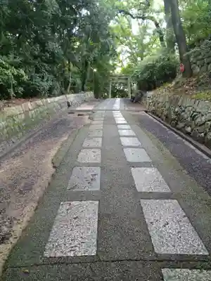 阿智神社の鳥居