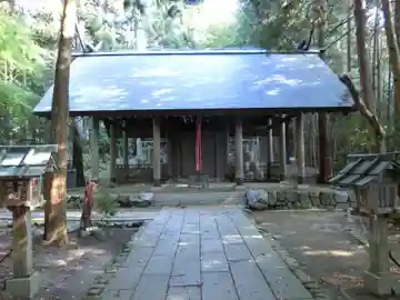 千早神社の本殿・本堂