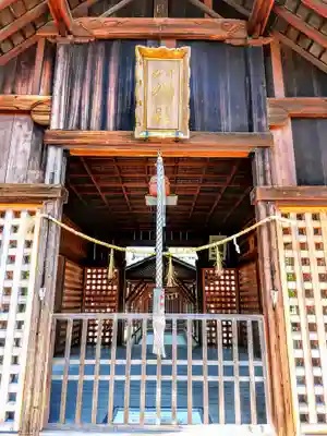 八剱社（落合）の本殿・本堂