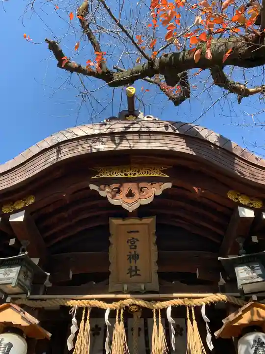一宮神社の本殿・本堂
