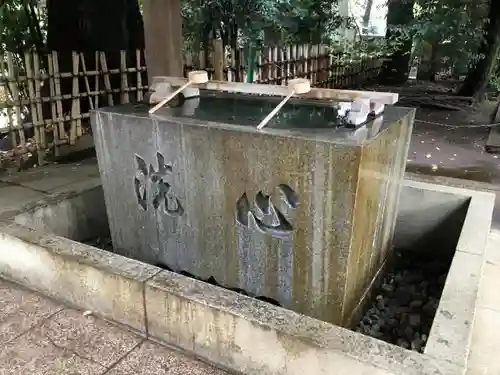 渋谷氷川神社の手水舎
