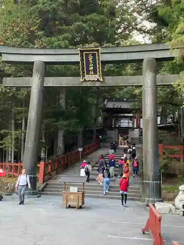 日光二荒山神社の鳥居