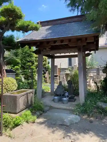 善性寺の手水