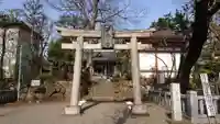 青渭神社の鳥居