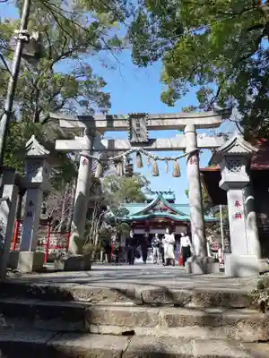 多摩川浅間神社の鳥居