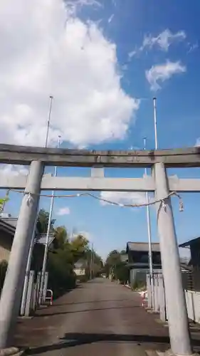 川曲神社（子生和町）の鳥居