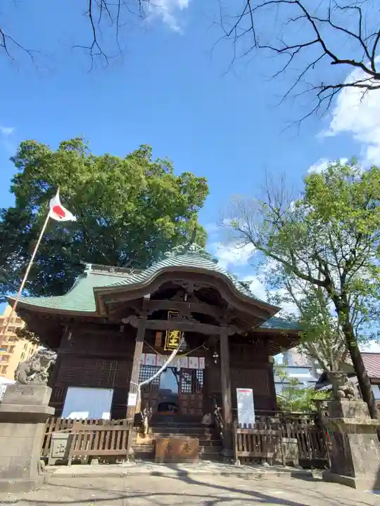 阿邪訶根神社の本殿・本堂