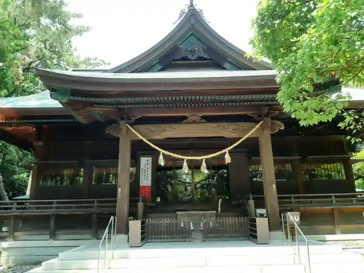 浜松八幡宮の本殿・本堂