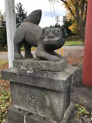 京極八幡神社の狛犬