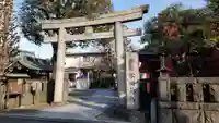 麻布氷川神社の鳥居
