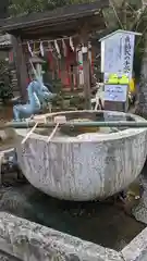 粟田神社の手水