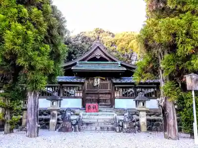 桶狭間神明社の本殿・本堂