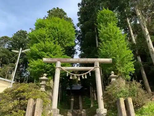 山神社の鳥居