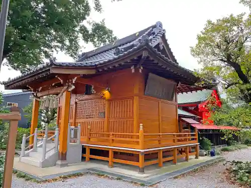 足立神社の本殿・本堂