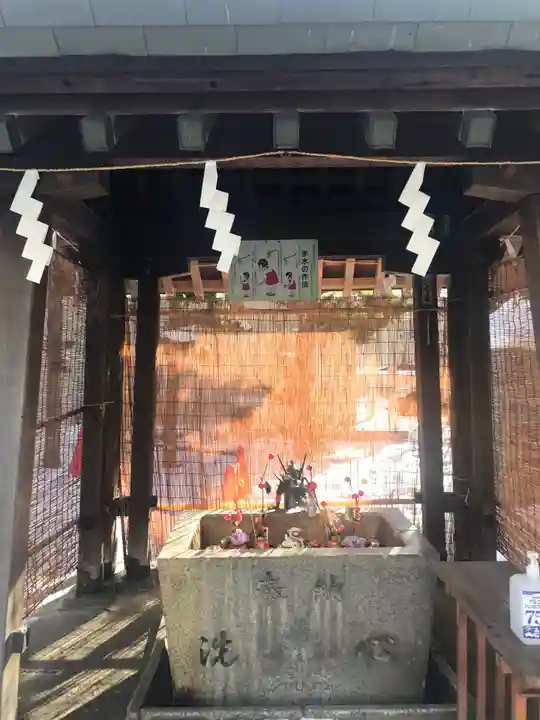 札幌諏訪神社の手水舎