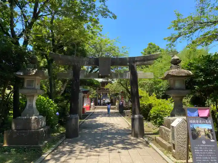江島神社の鳥居