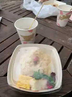 櫻木神社の食事