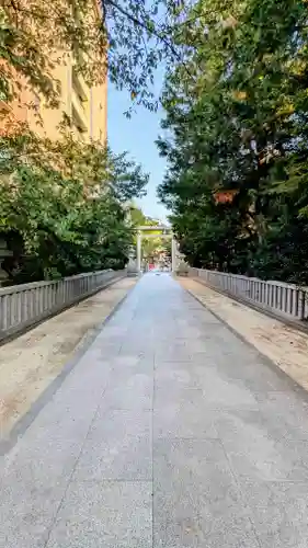 松戸神社の景色