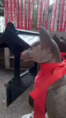 豊川稲荷東京別院の狛犬