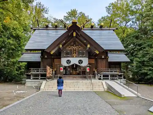 旭川神社の本殿