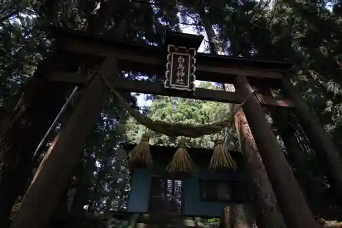 白鳥神社の鳥居