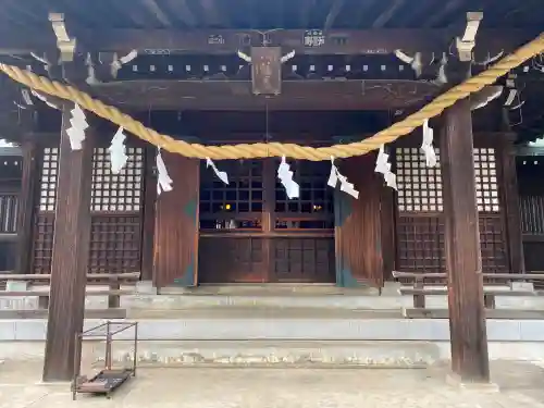 峯ヶ岡八幡神社の本殿・本堂