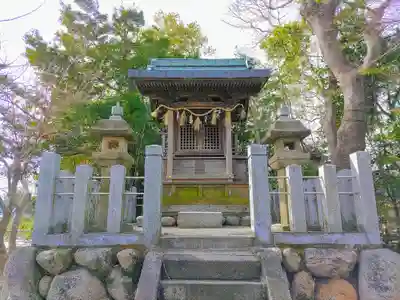 八幡社（四会）の本殿・本堂