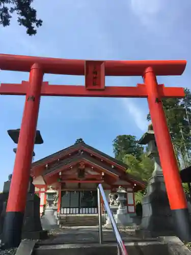 多禰神社の鳥居