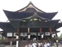 善光寺の本殿・本堂