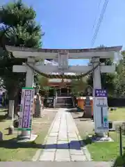 前橋八幡宮の鳥居