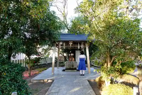結神社の手水舎