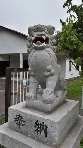 洞爺湖神社の狛犬