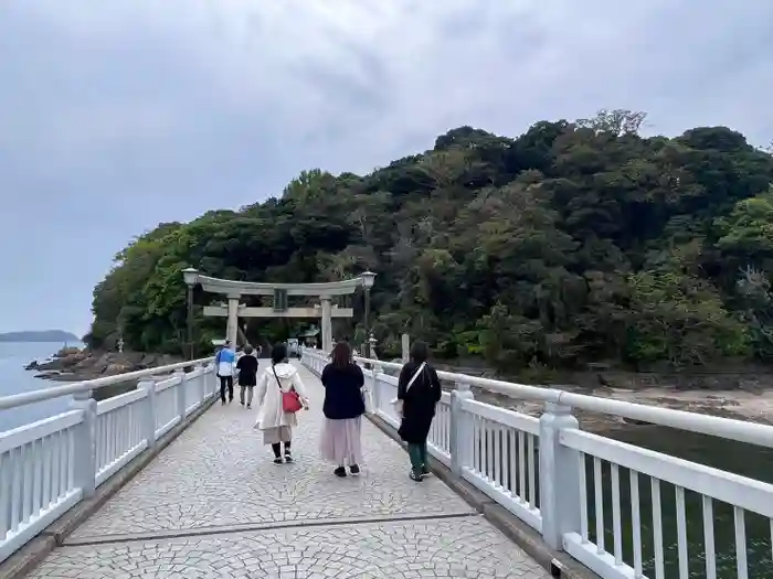 八百富神社の鳥居