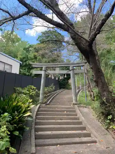 熊野神社の鳥居