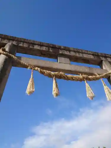 生國魂神社御旅所の鳥居