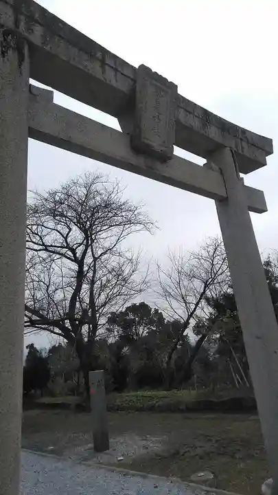 妙見神社の鳥居