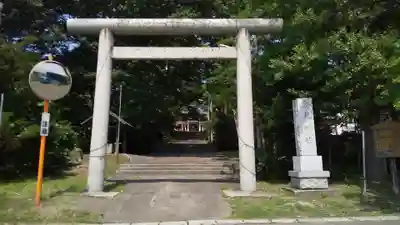 余市神社の鳥居