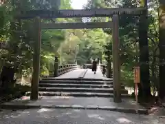 伊勢神宮内宮（皇大神宮）の鳥居